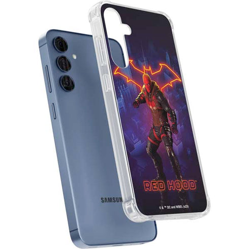DC Comics Gotham Knights Red Hood Galaxy A35 5G Clear Case